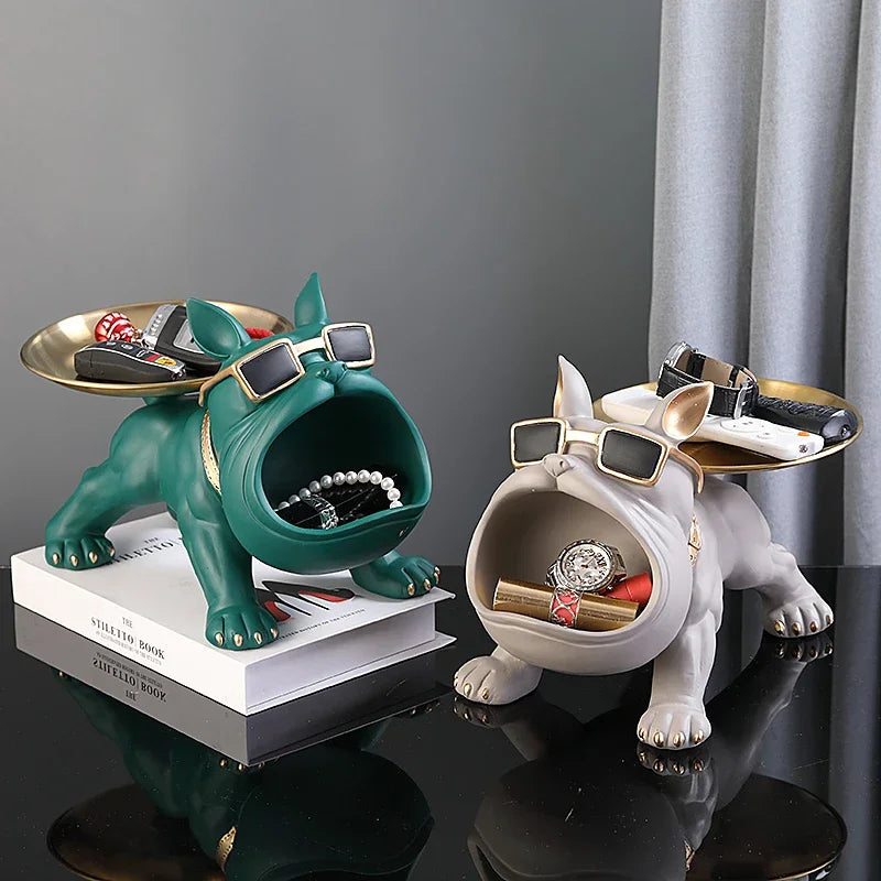 "BullDog Bully" Statue Storage