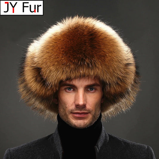 Luxury Fox Fur Hat – Fox & Sheepskin Lei Feng Ear Cap