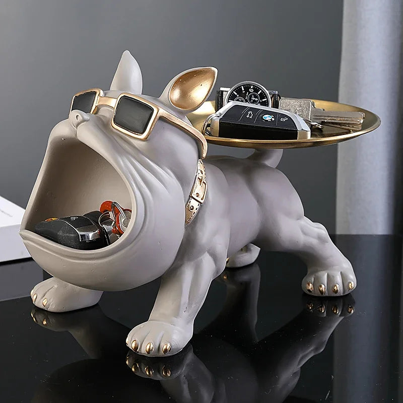 "BullDog Bully" Statue Storage