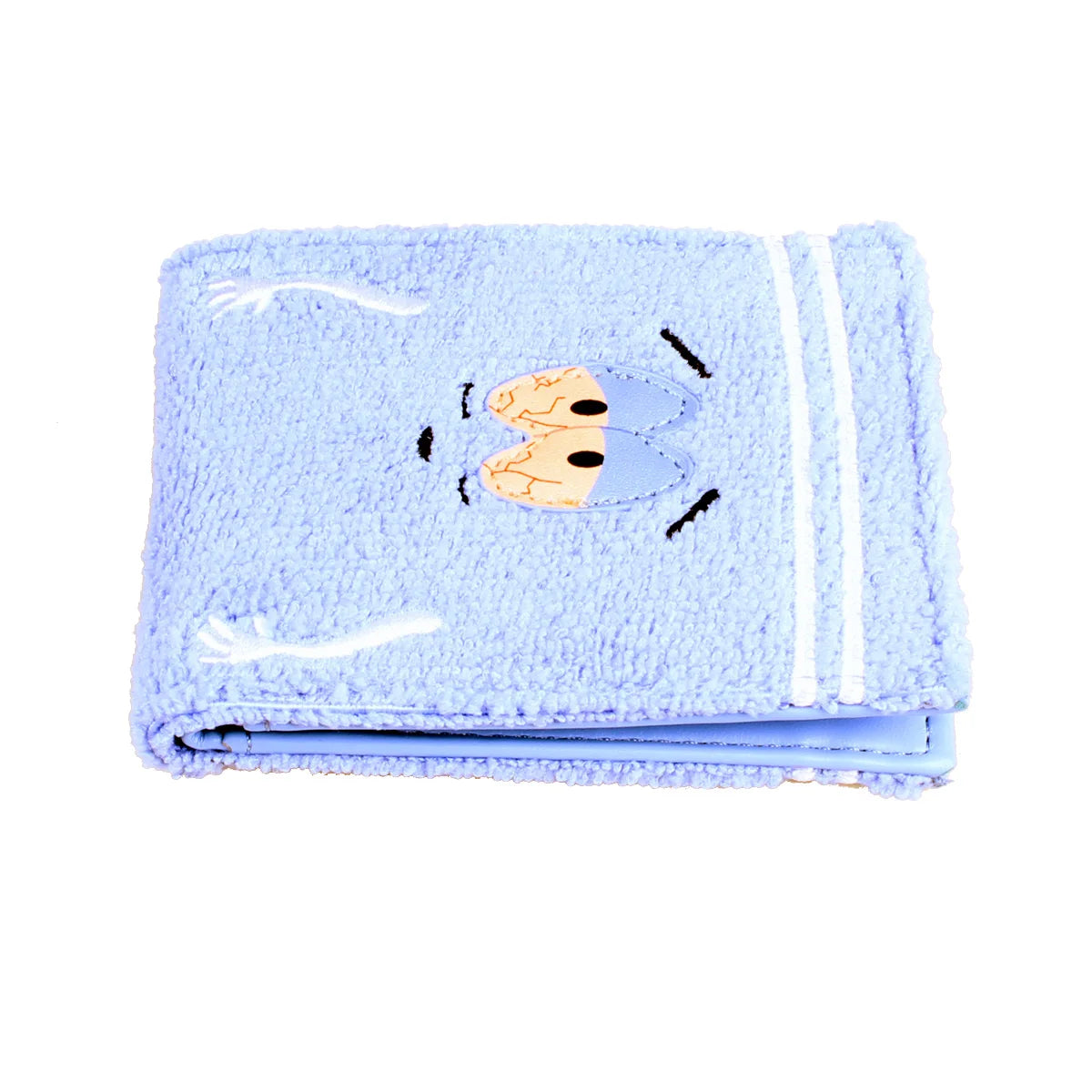 Embroidered Anime Face Wallet