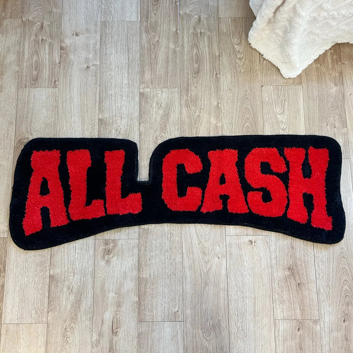 "All Cash" Bold Statement Rug